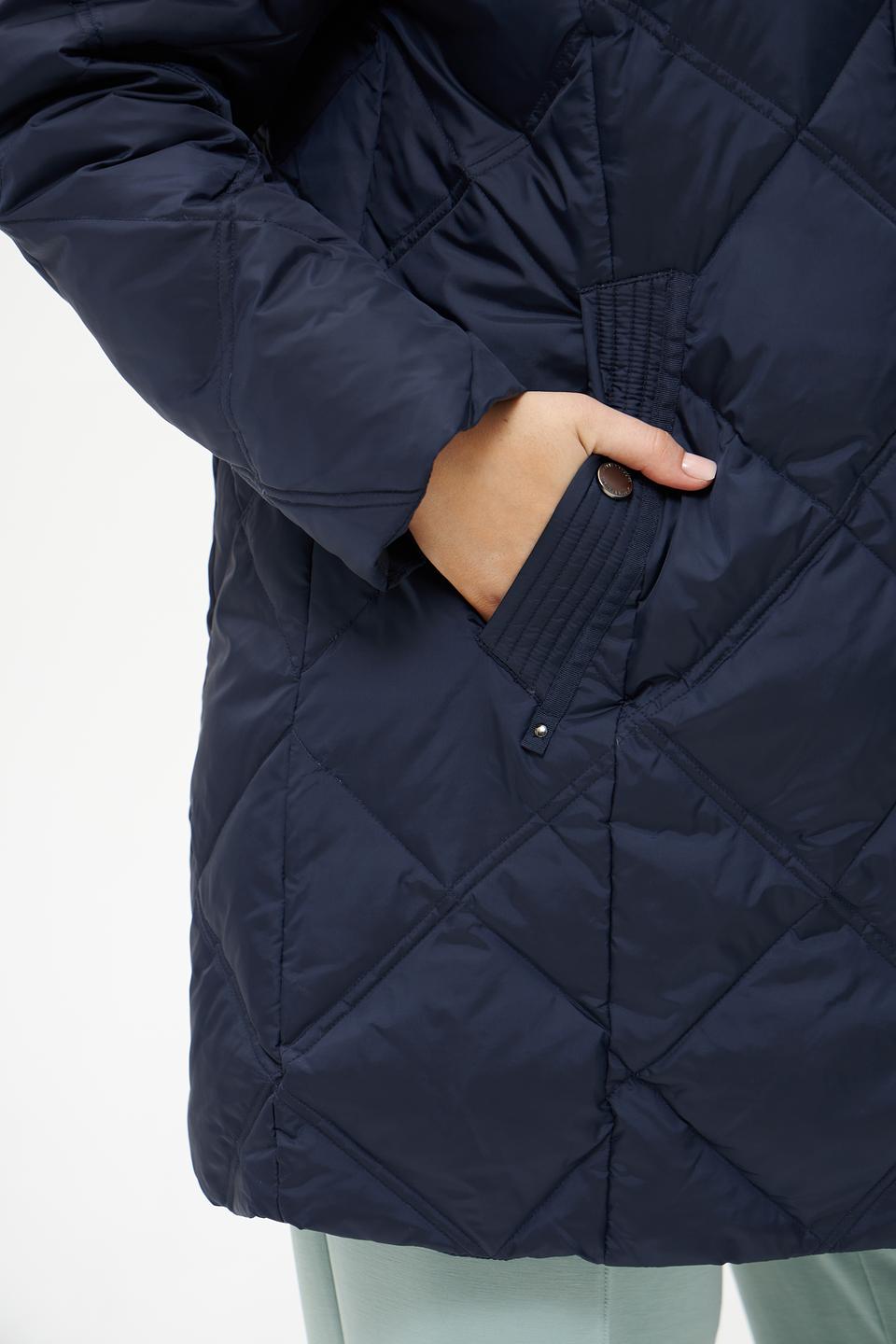 Куртка Lebek стеганая синяя