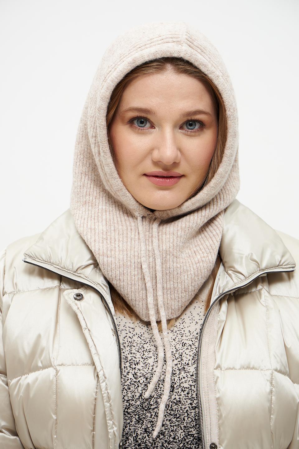 Шапка-капюшон Fraas бежевый