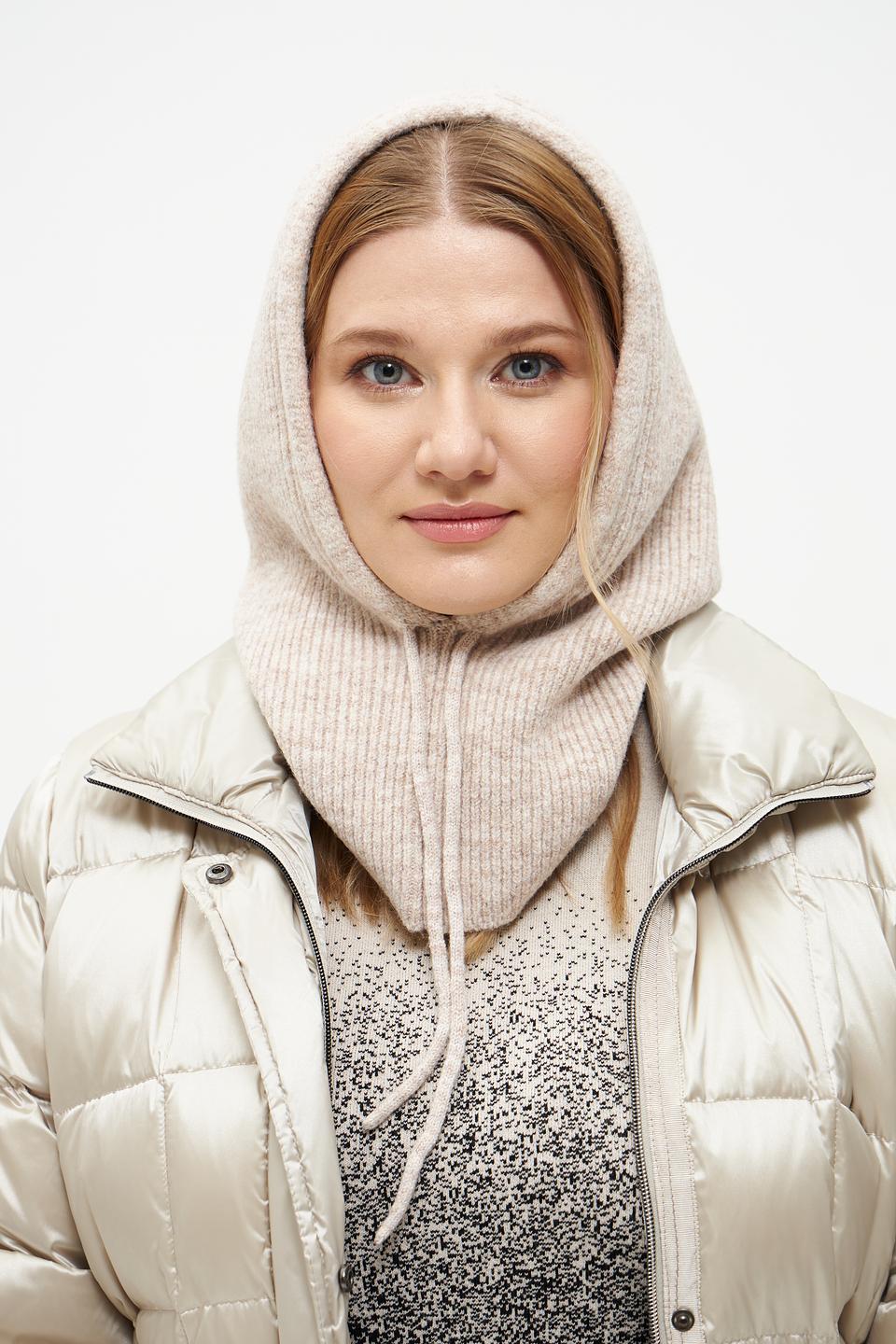 Шапка-капюшон Fraas бежевый