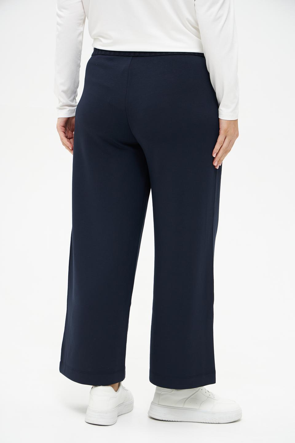 Брюки палаццо Frapp темно-синие