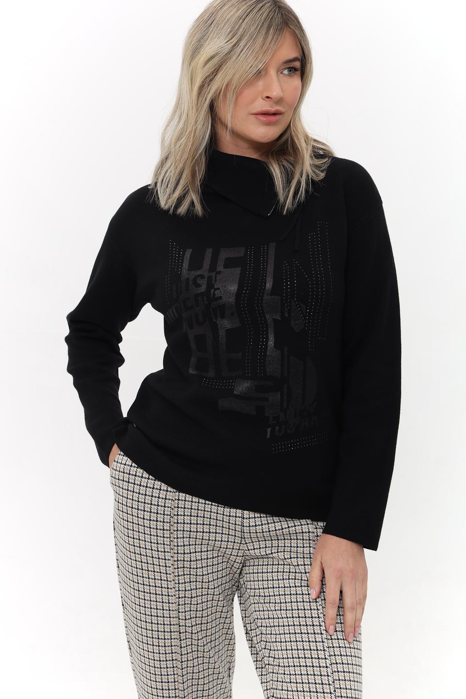 Пуловер Lebek с декором