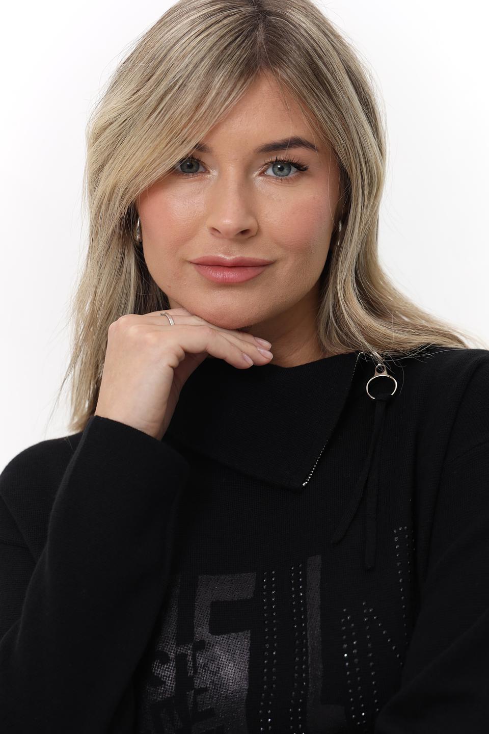 Пуловер Lebek с декором