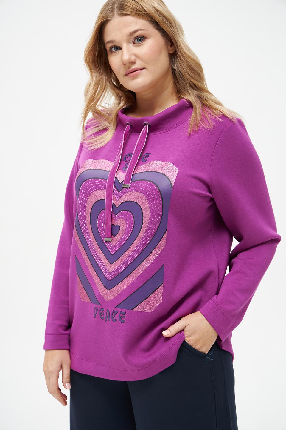 Пуловер Via Appia с принтом