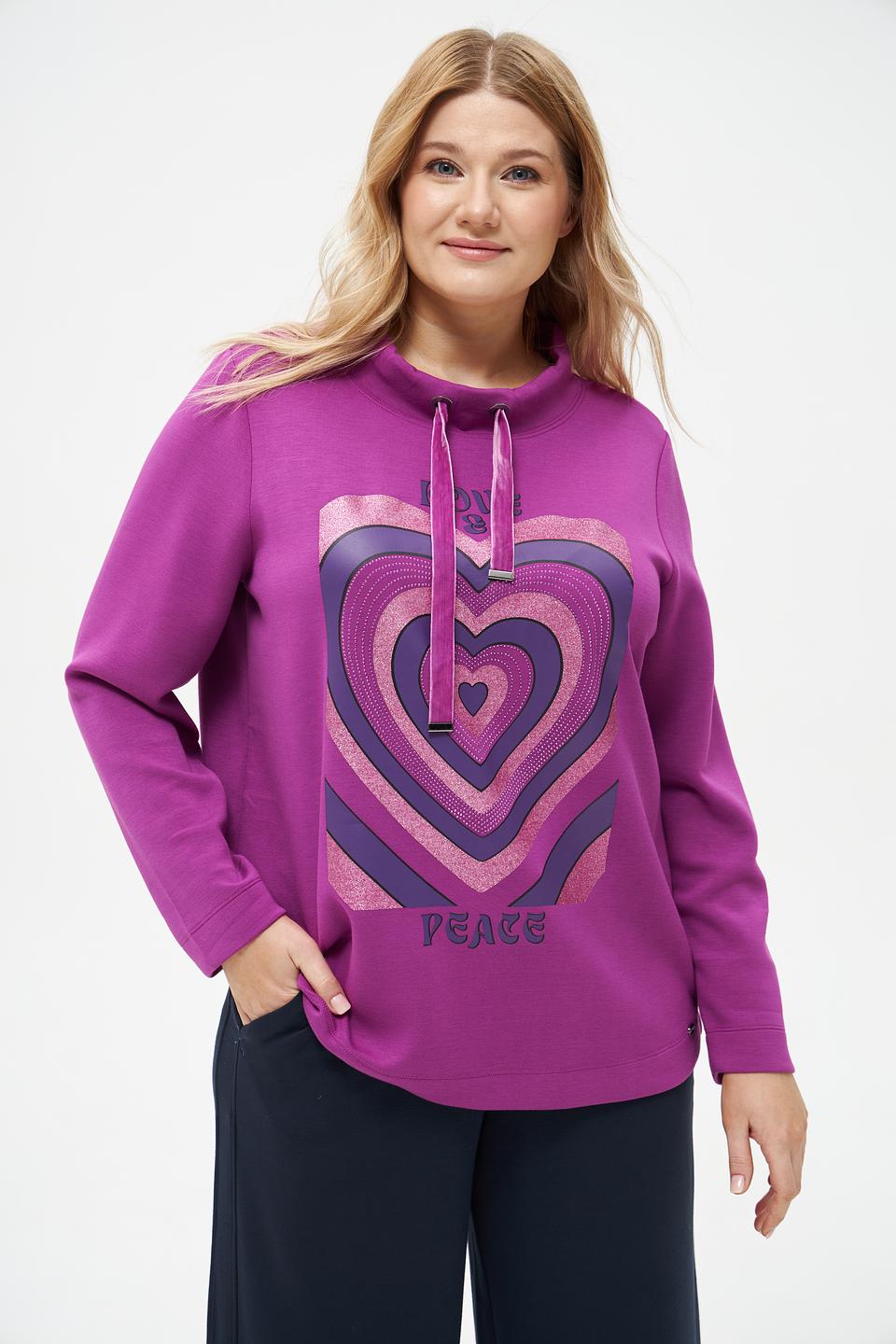 Пуловер Via Appia с принтом