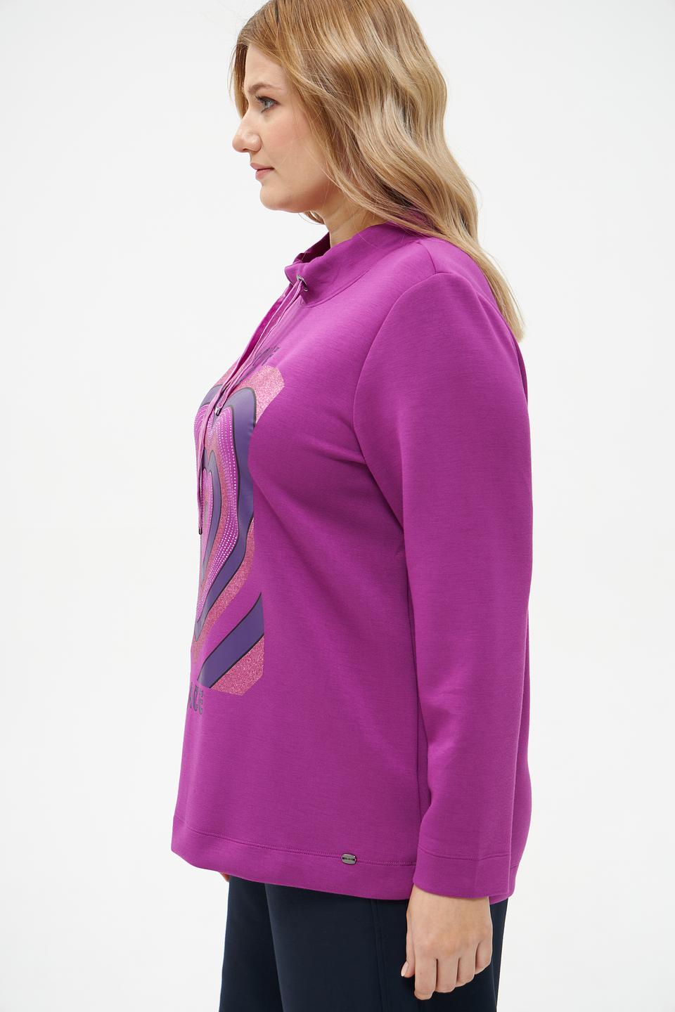 Пуловер Via Appia с принтом