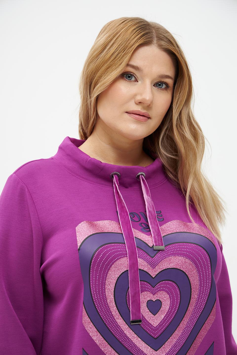 Пуловер Via Appia с принтом