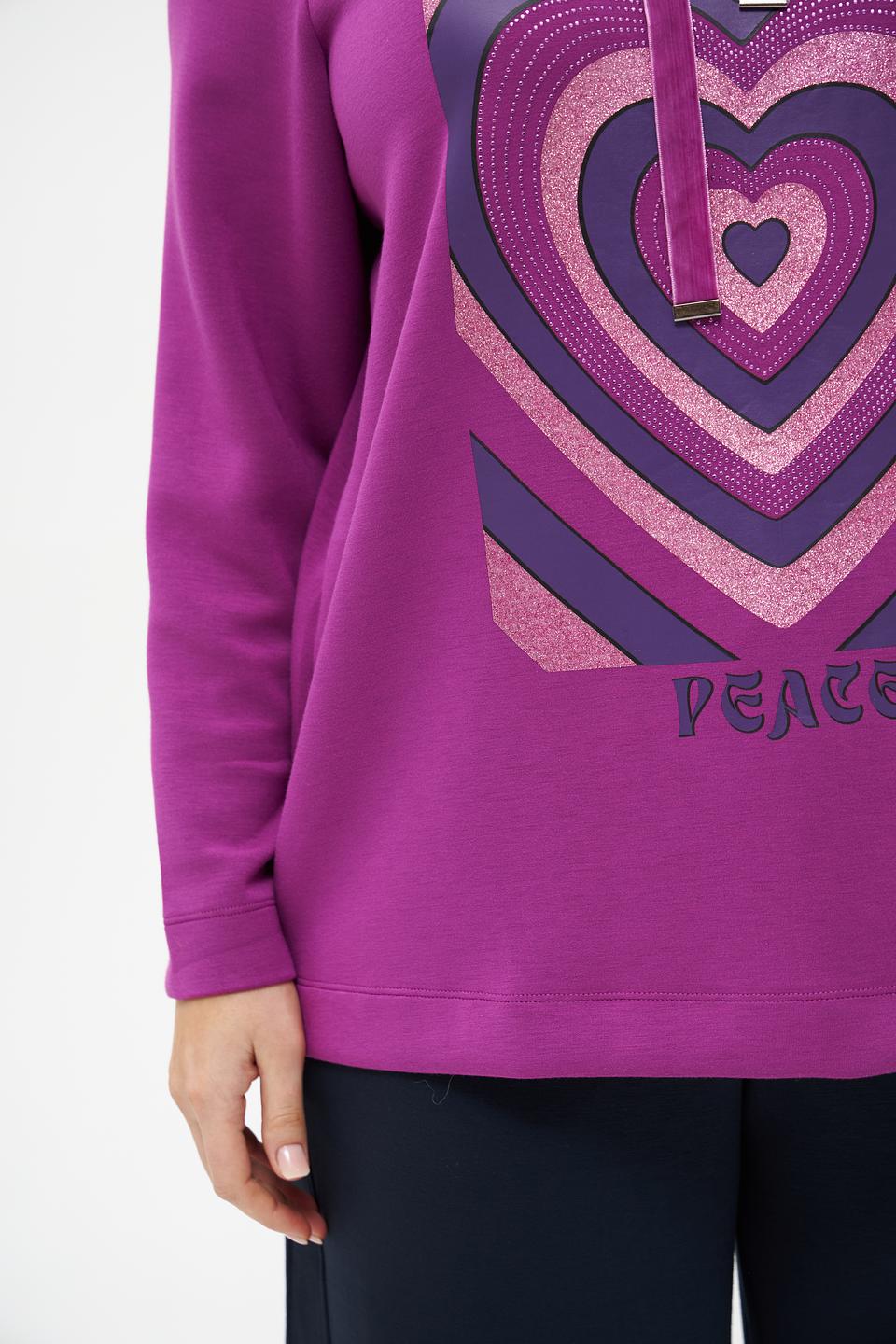 Пуловер Via Appia с принтом