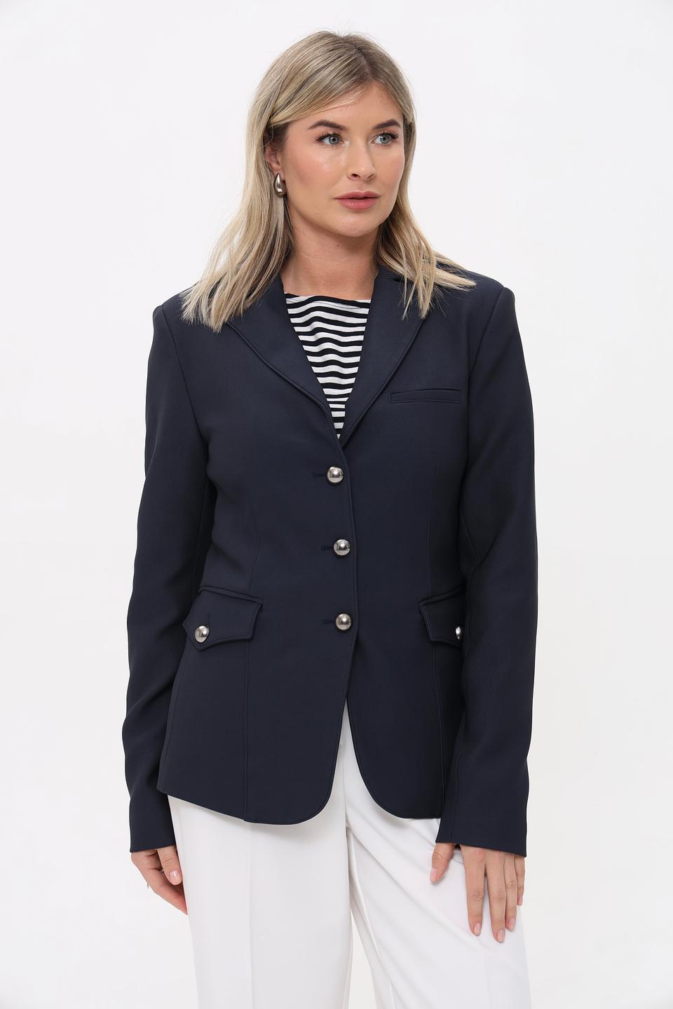 Жакет Monari приталенный тёмно-синий