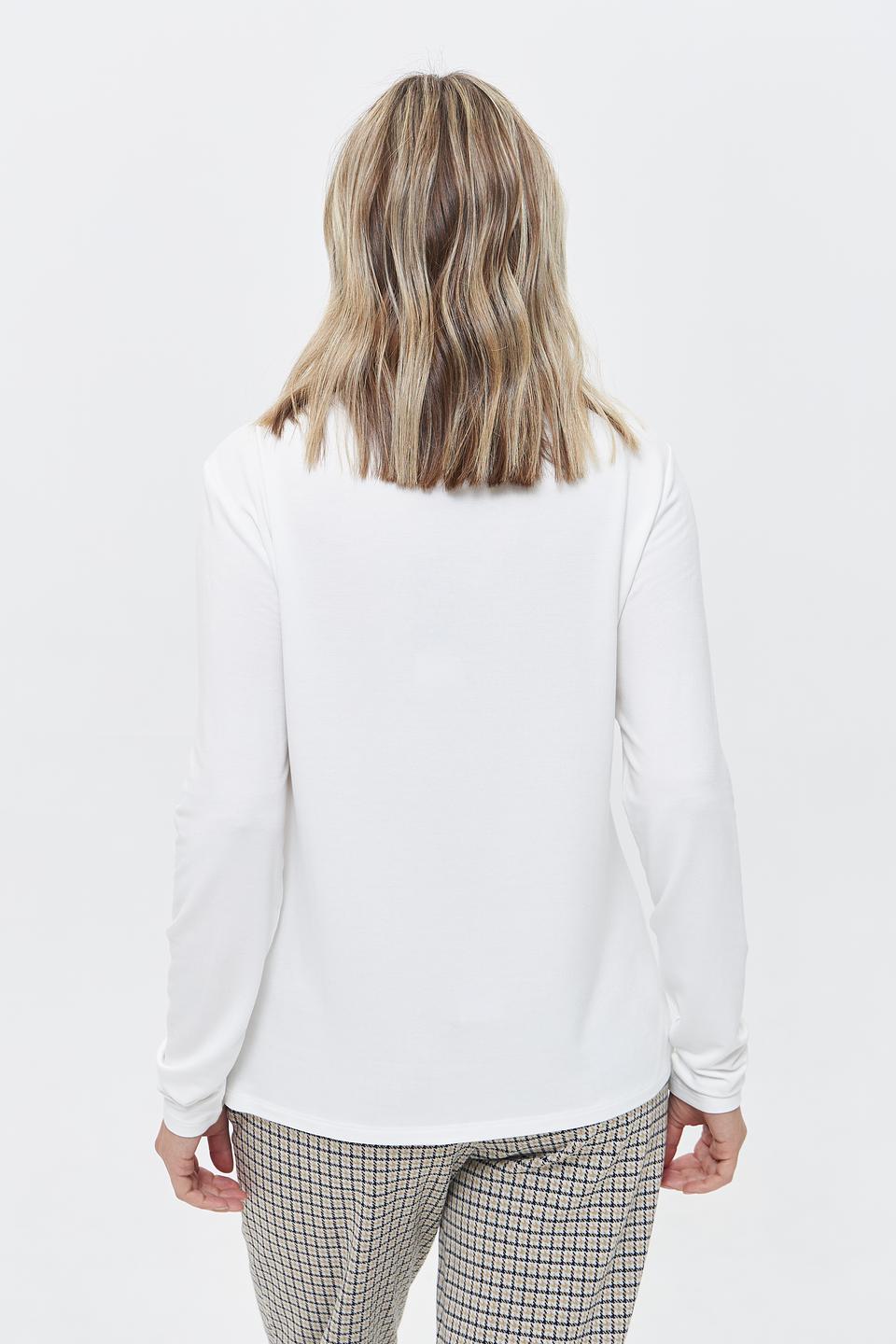 Футболка Monari с принтом белая