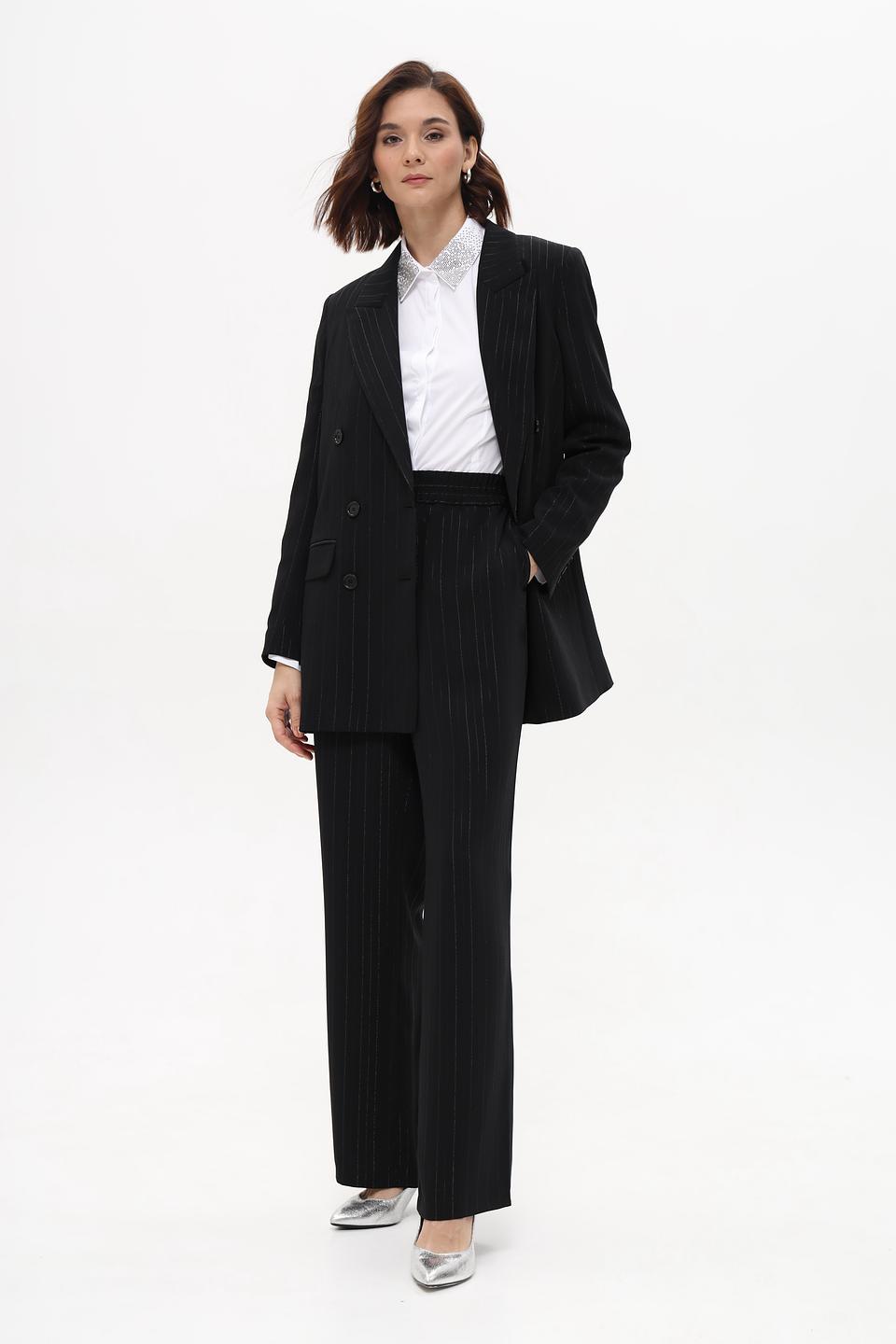 Брюки классические Marc Aurel черные