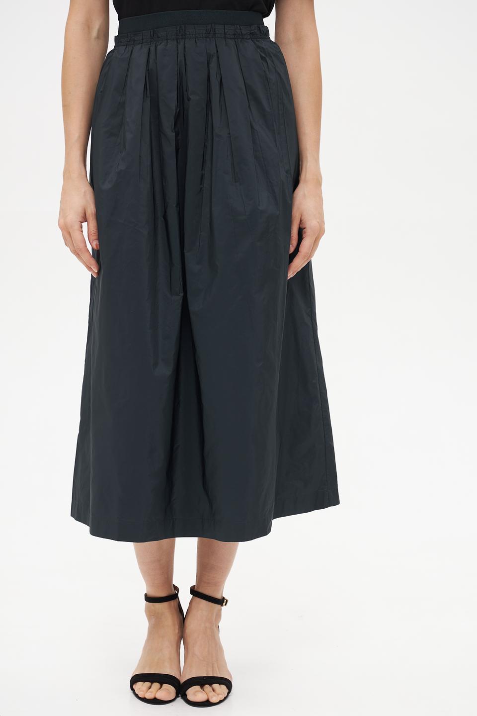 Юбка Rich and Royal плиссированная тёмно-зелёная