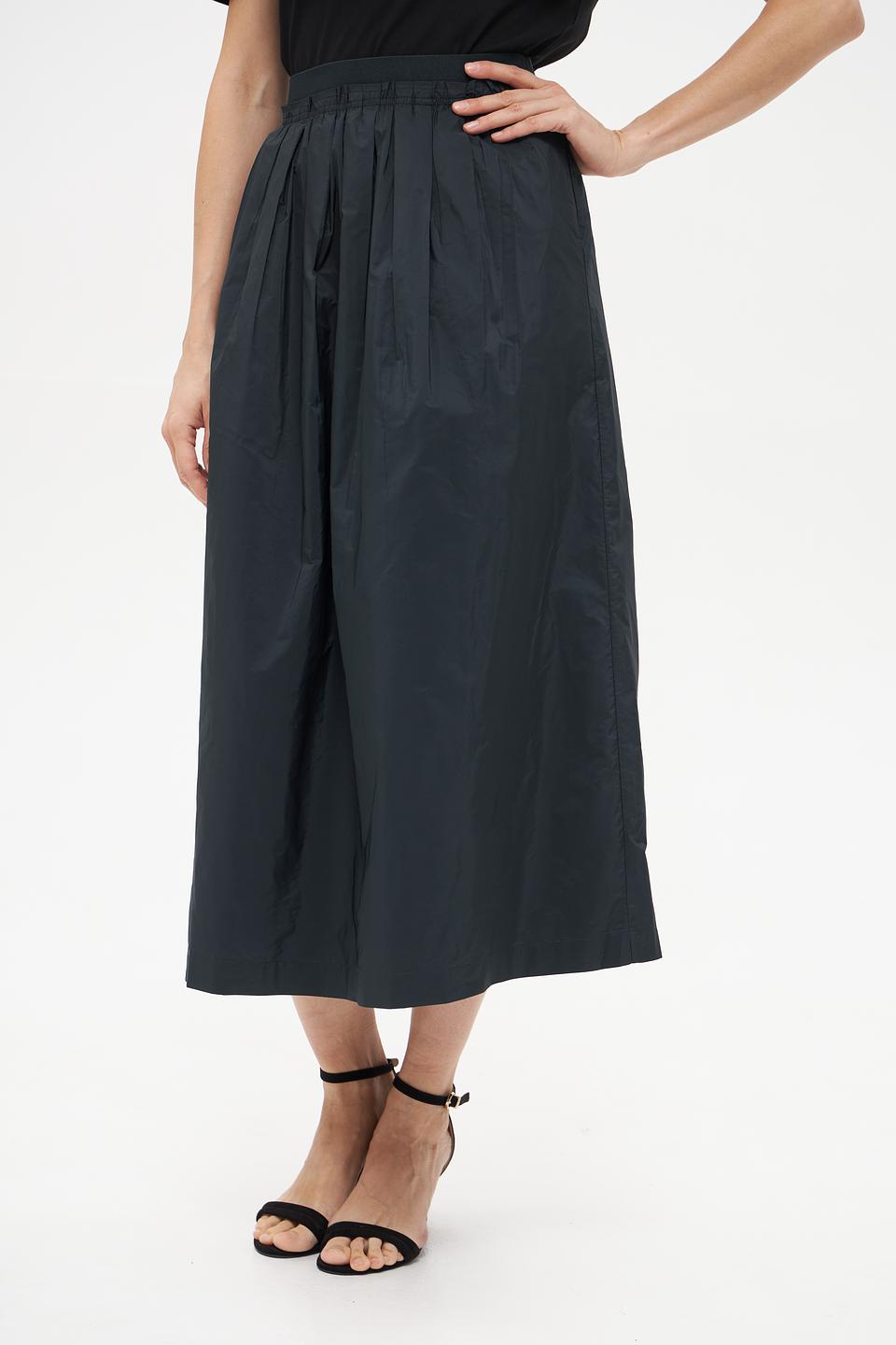 Юбка Rich and Royal плиссированная тёмно-зелёная