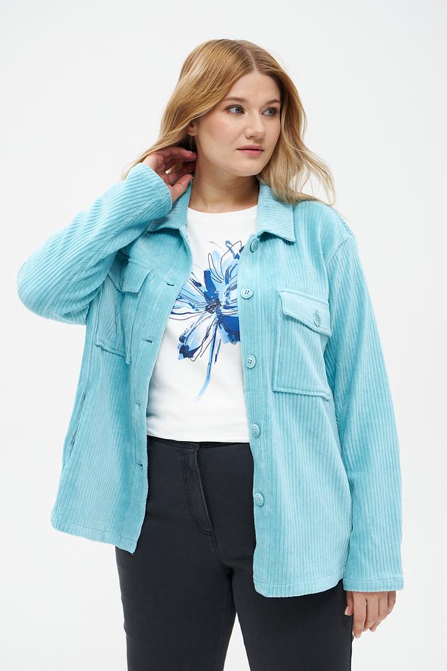 Жакет Rabe collection вельветовый мятный