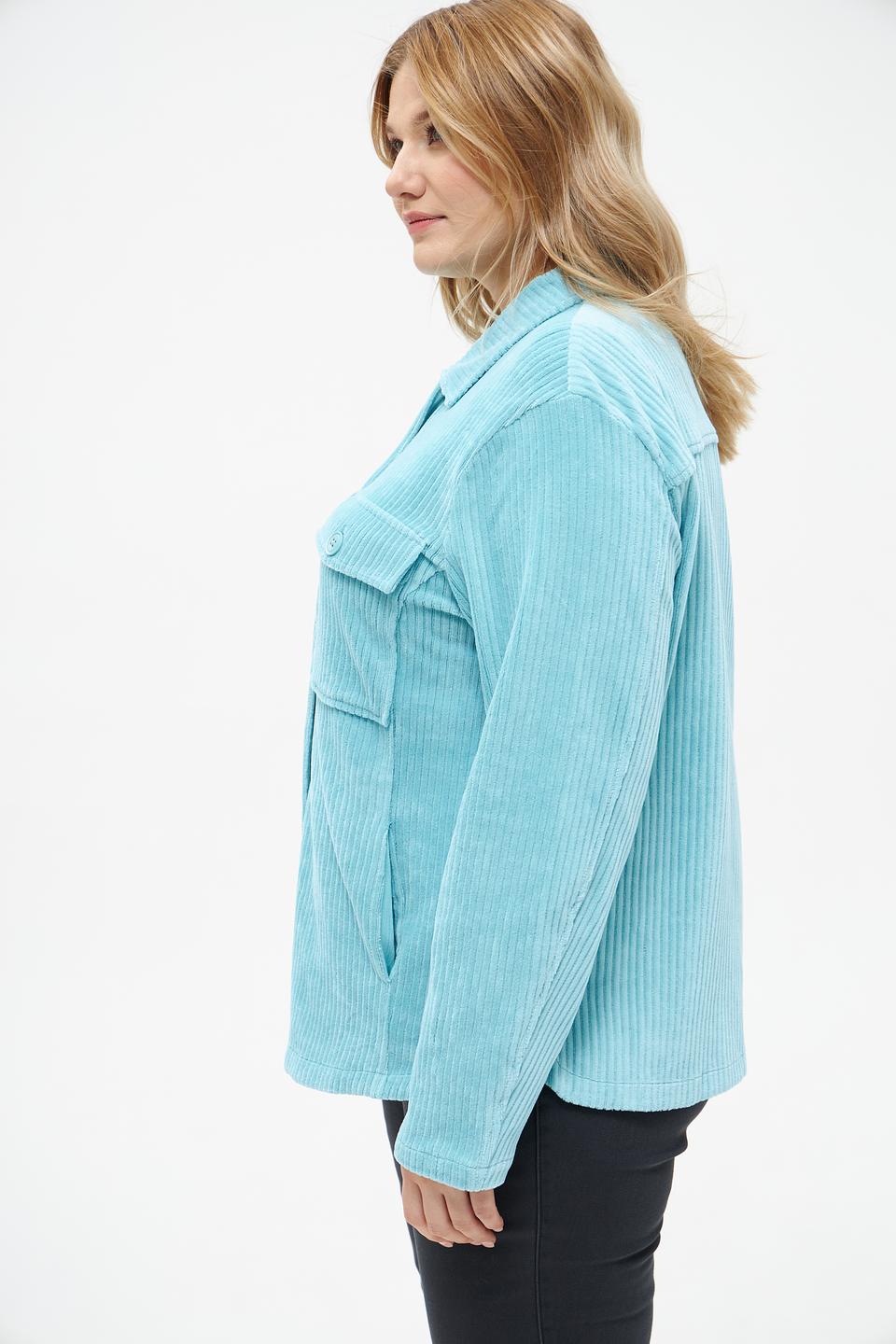 Жакет Rabe collection вельветовый мятный