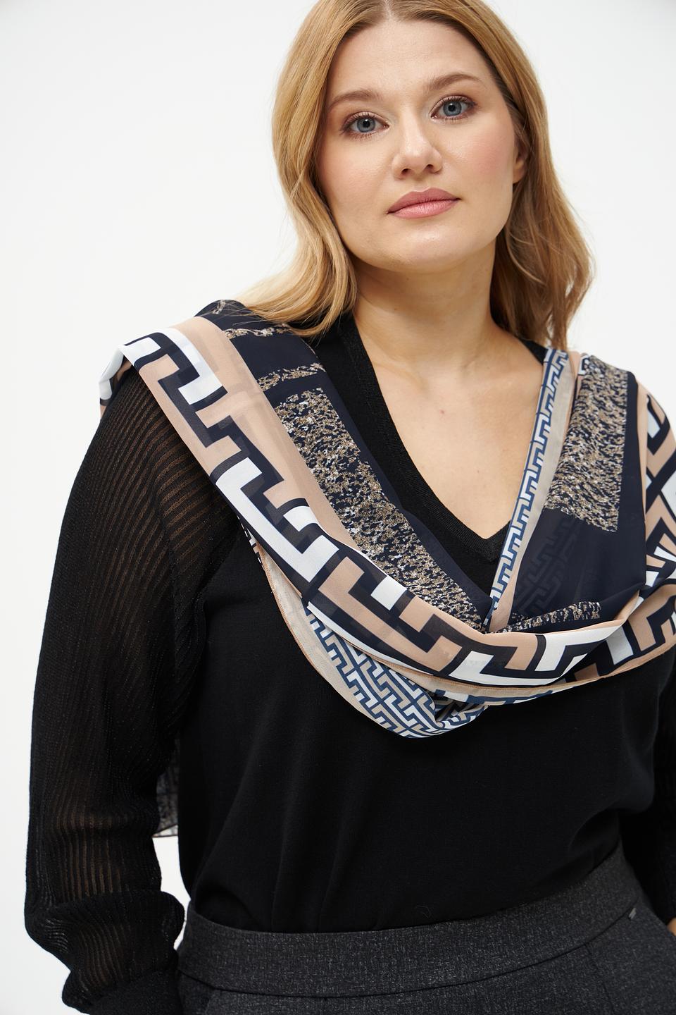 Шарф Frank Walder с геометрическим принтом