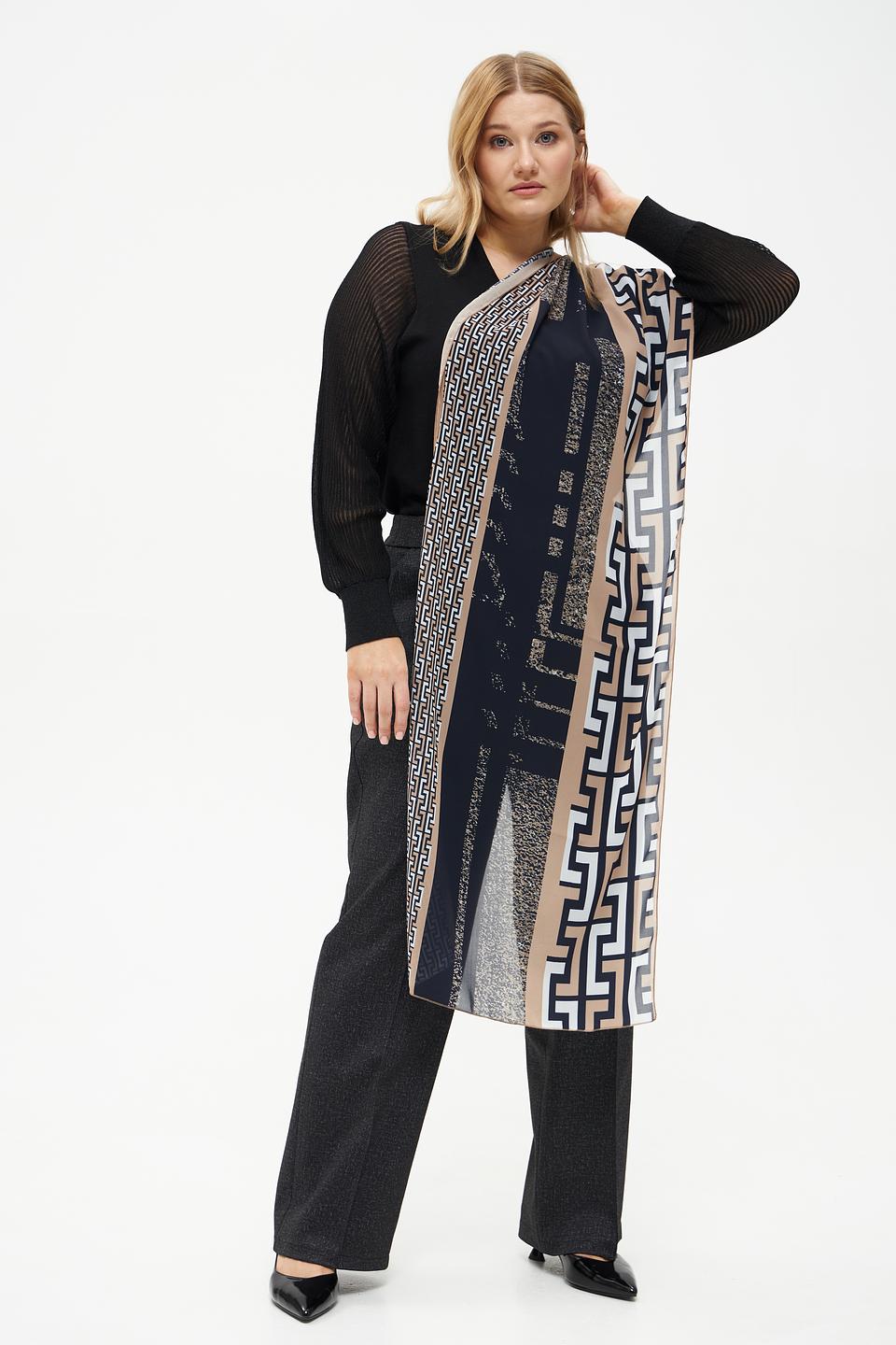 Шарф Frank Walder с геометрическим принтом
