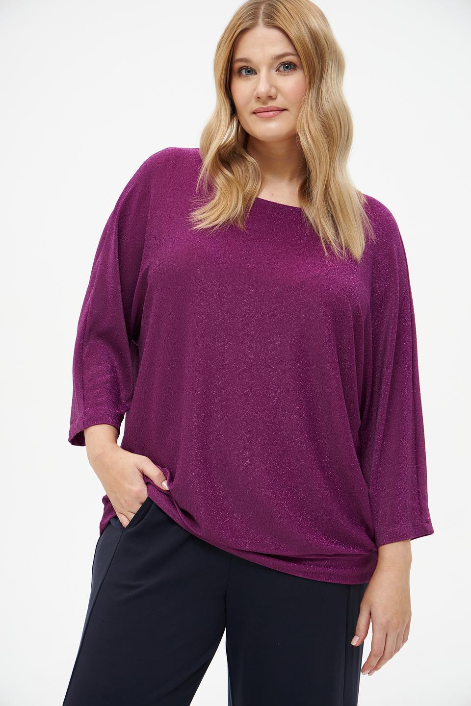 Пуловер Via Appia DUE фиолетовый