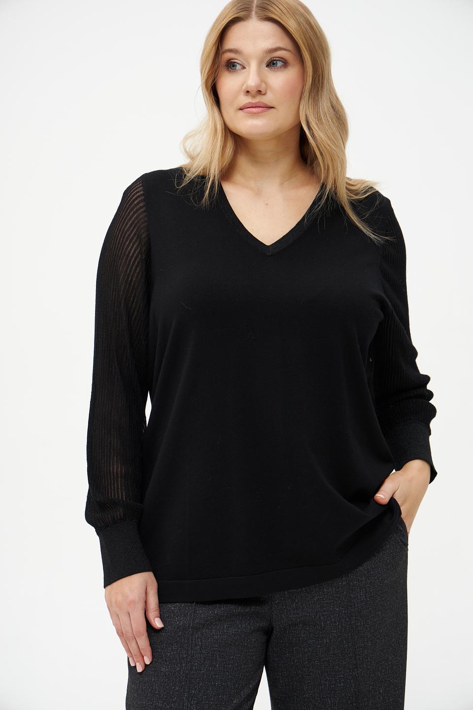 Пуловер Via Appia с рукавами-сеткой