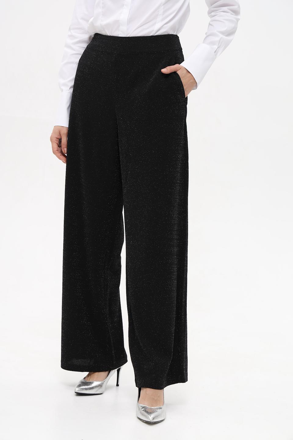 Брюки Betty Barclay с блестками черные