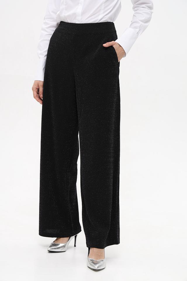 Брюки Betty Barclay с блестками черные