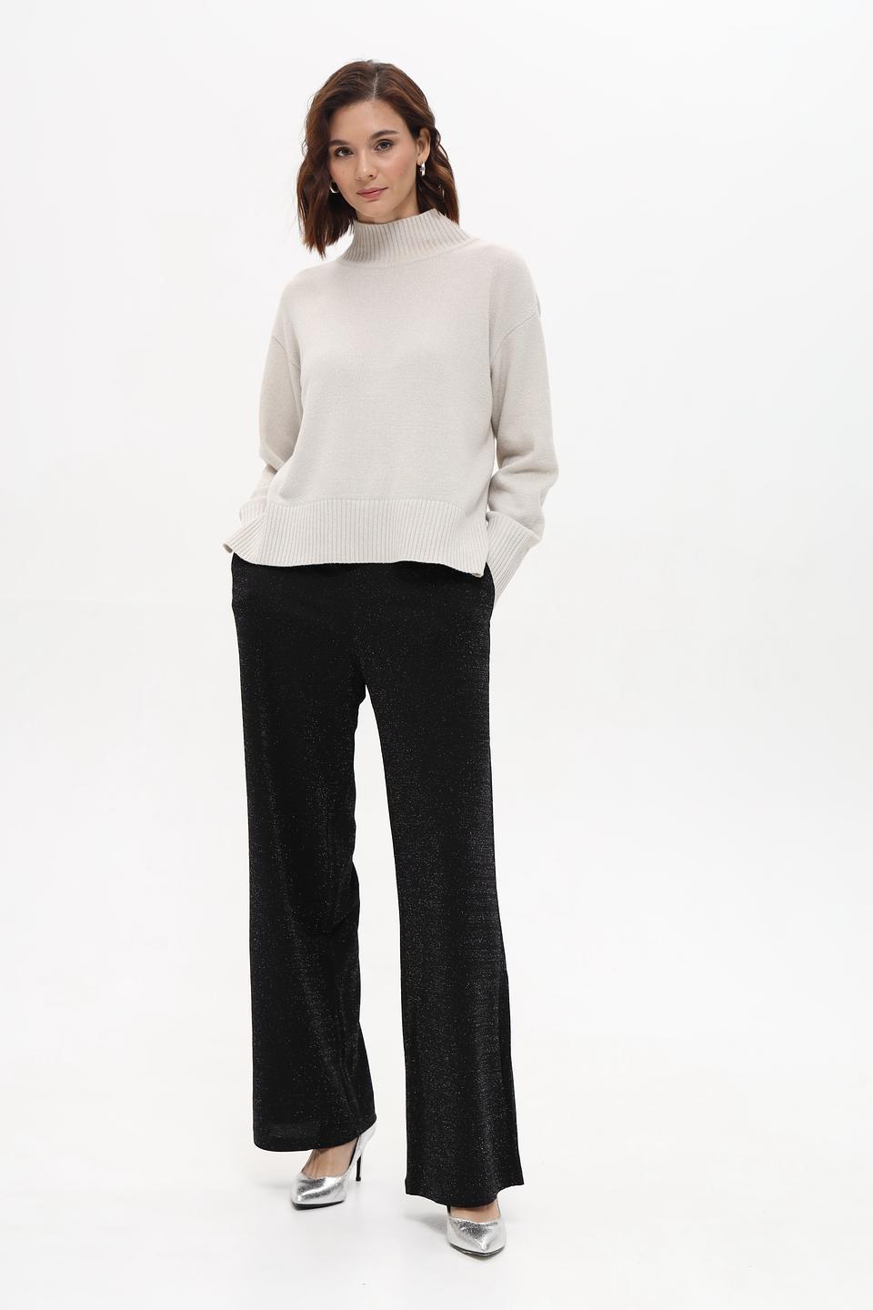 Брюки Betty Barclay с блестками черные