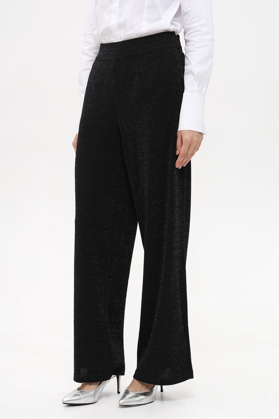Брюки Betty Barclay с блестками черные