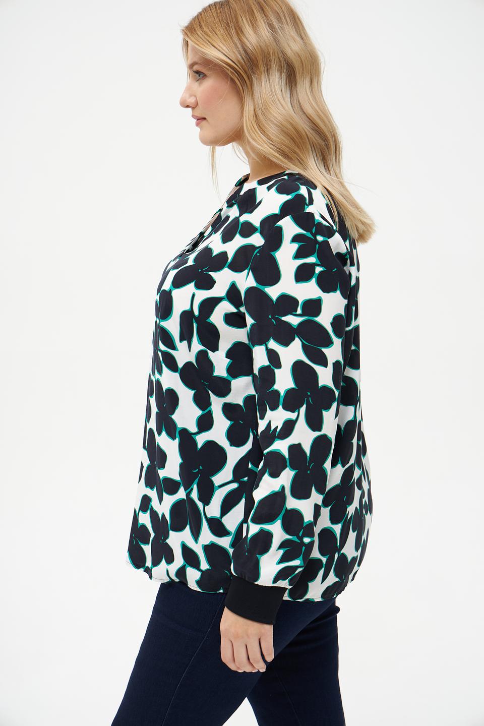 Блуза Frank Walder с цветочным принтом