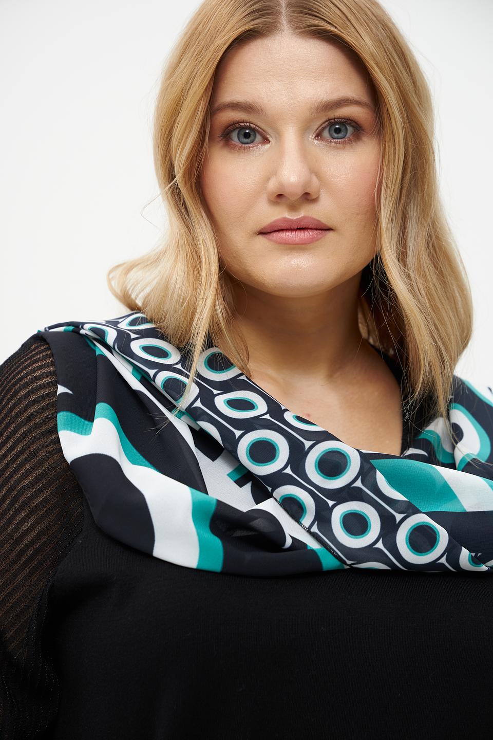 Шарф Frank Walder с геометрическим принтом