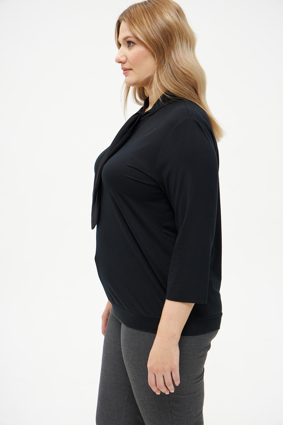 Блуза Frank Walder с бантом черная