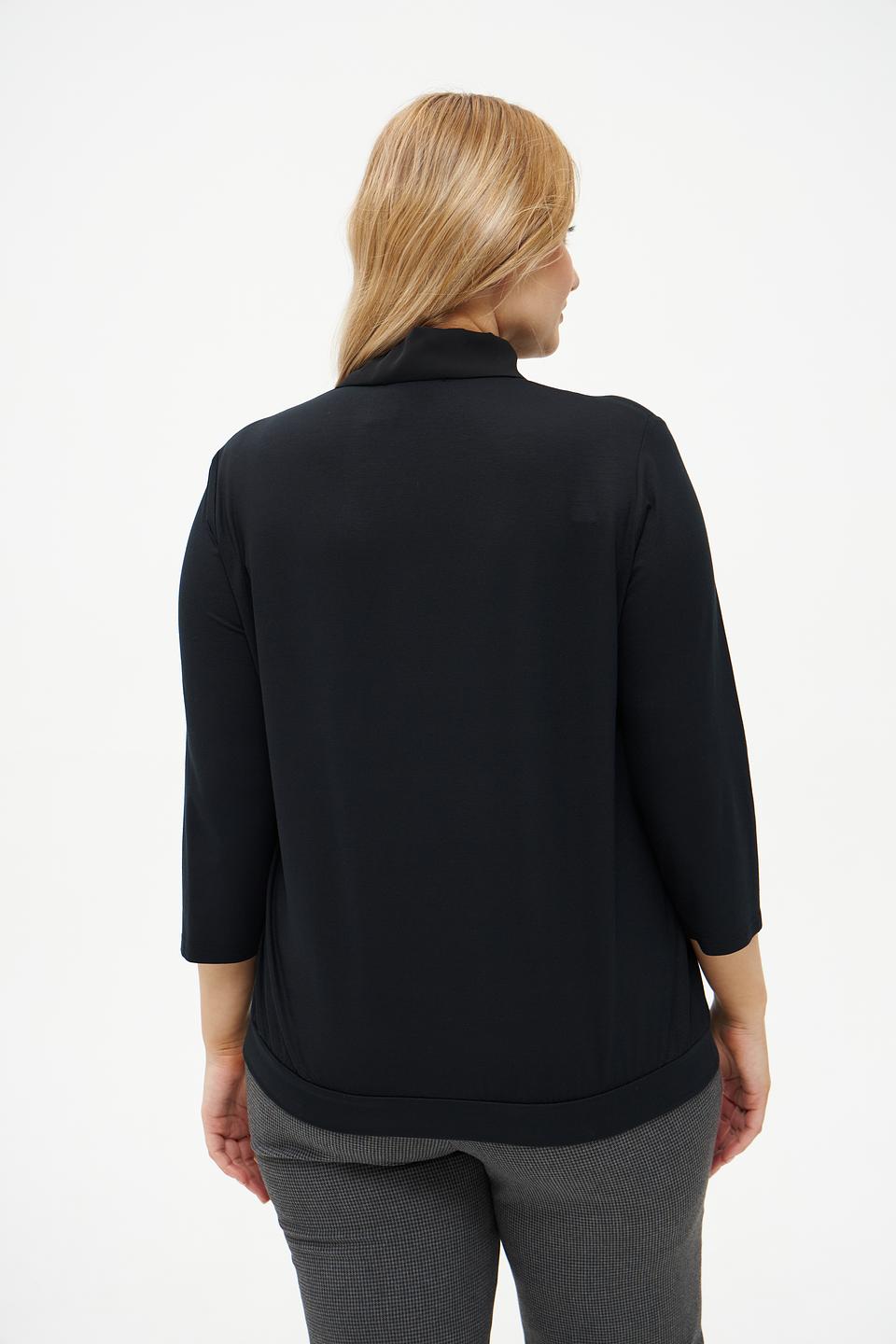 Блуза Frank Walder с бантом черная