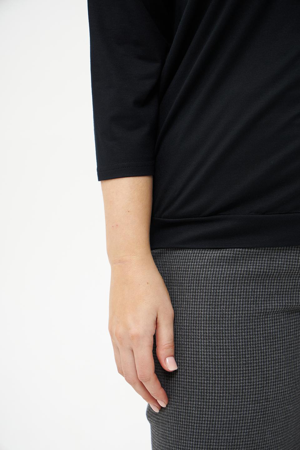 Блуза Frank Walder с бантом черная