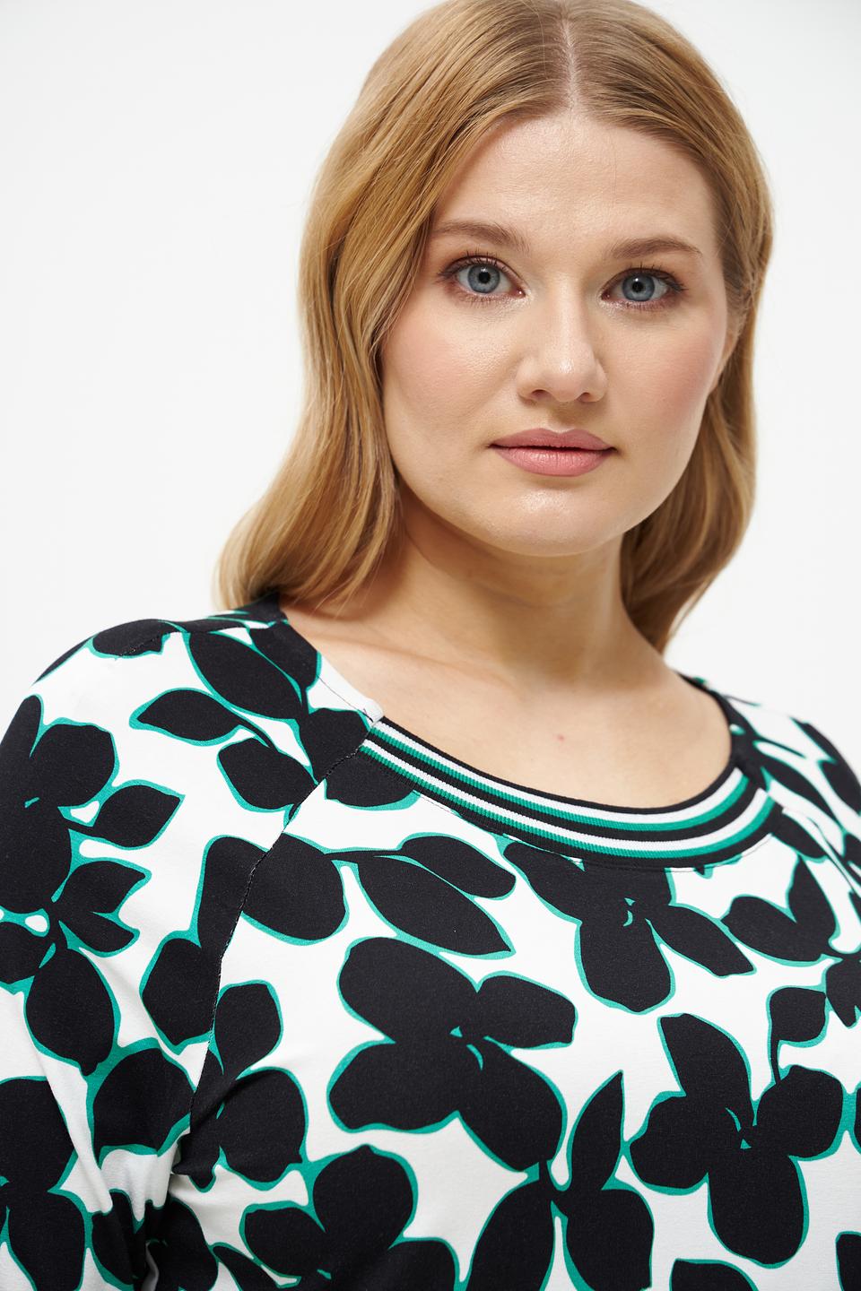 Футболка Frank Walder с цветочным принтом