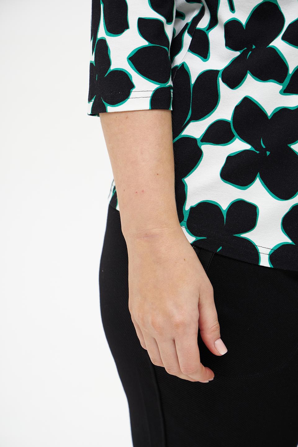 Футболка Frank Walder с цветочным принтом