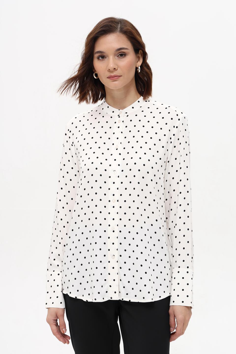 Блуза Oui в горошек