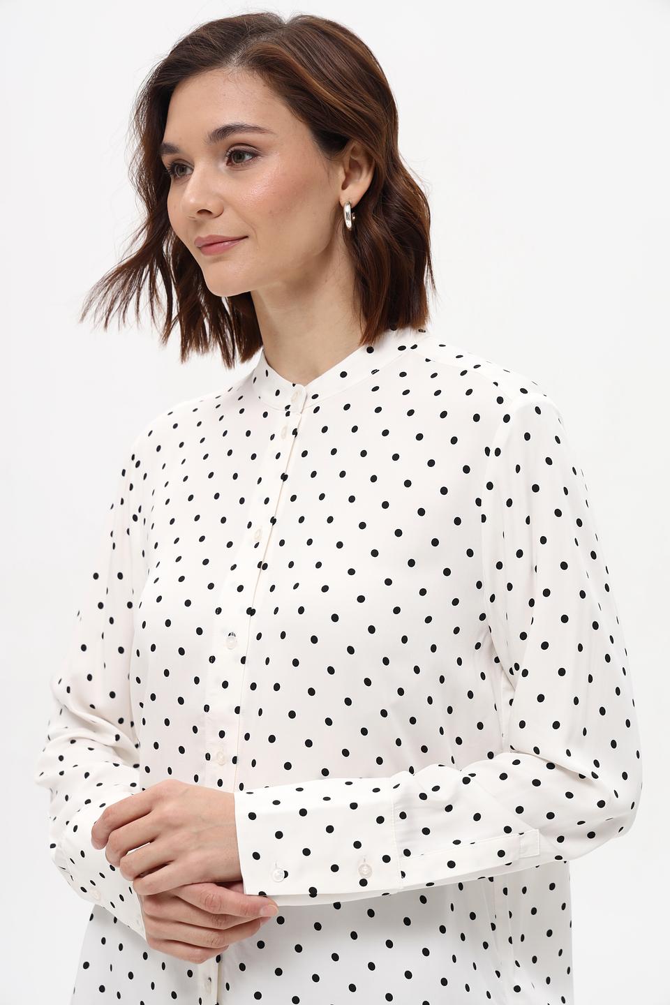 Блуза Oui в горошек