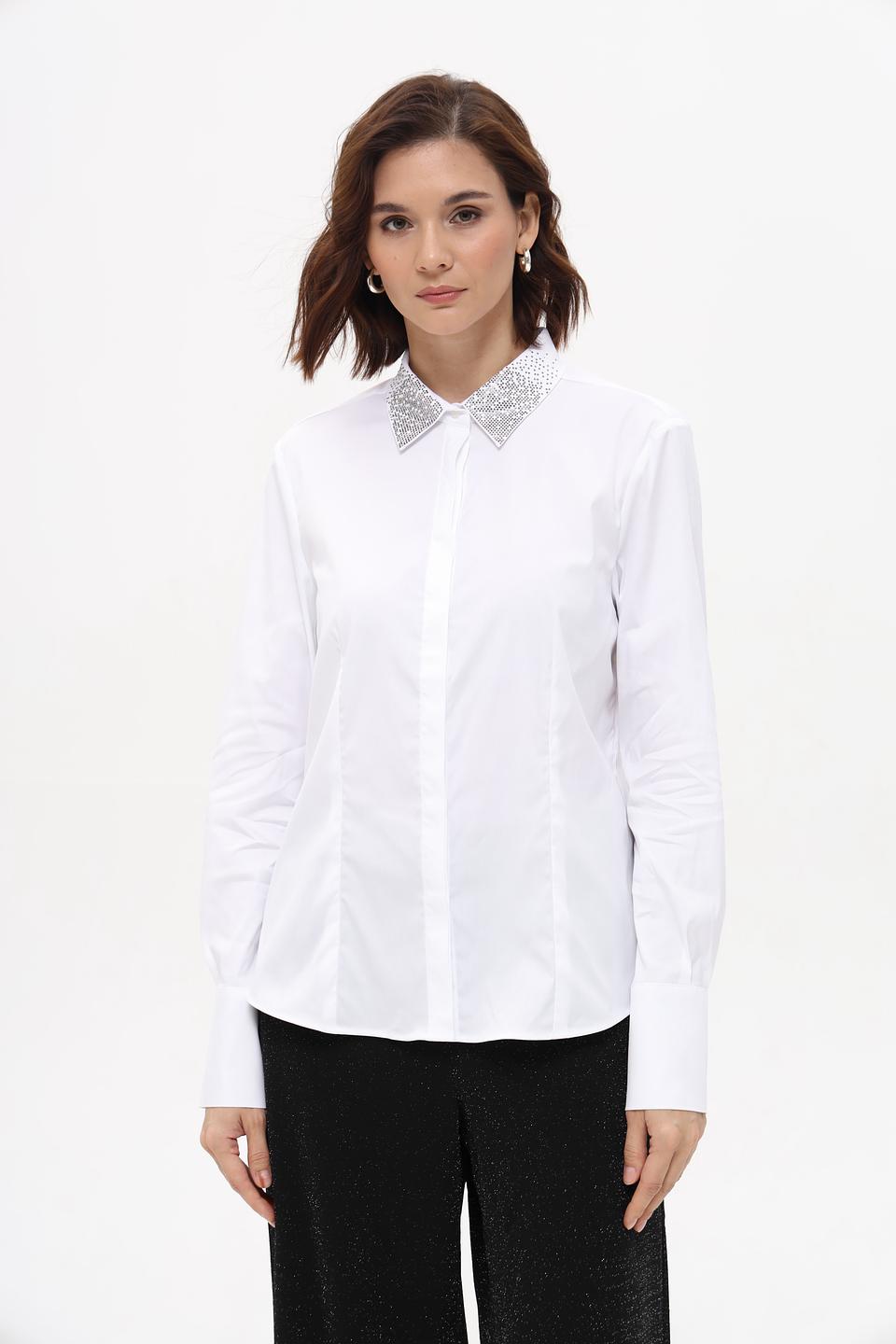 Рубашка Monari с камнями