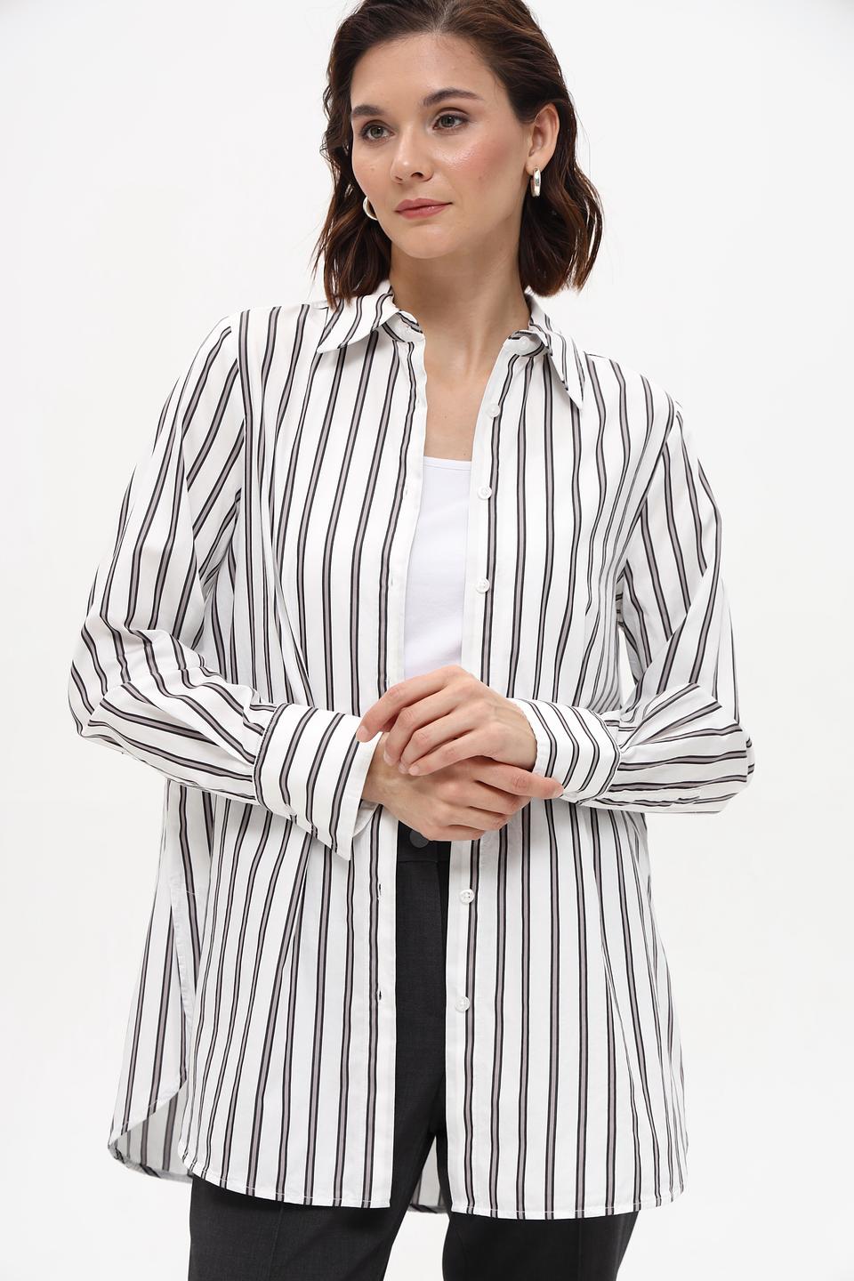 Рубашка Marc Aurel в полоску