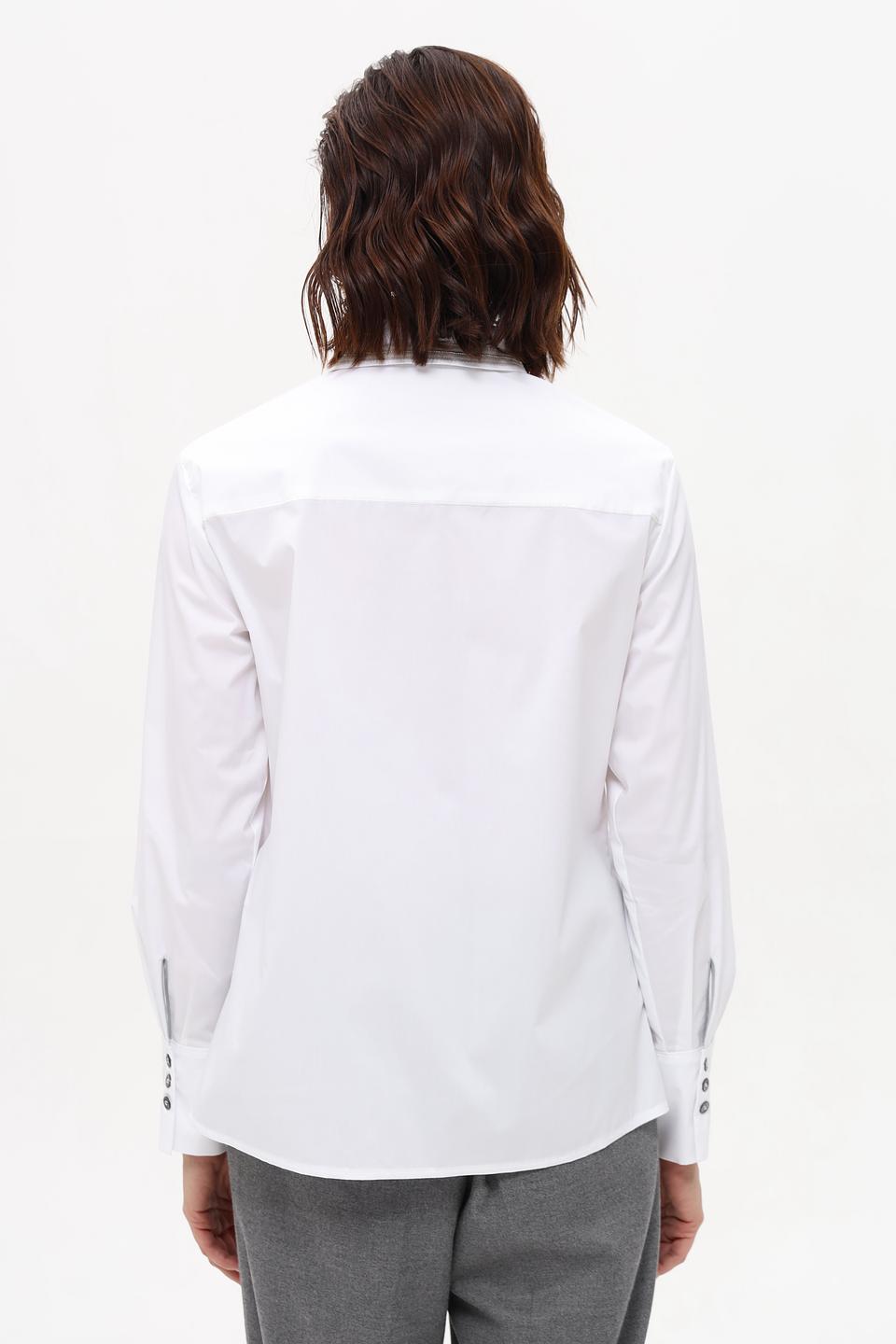 Рубашка Bianca с воротником