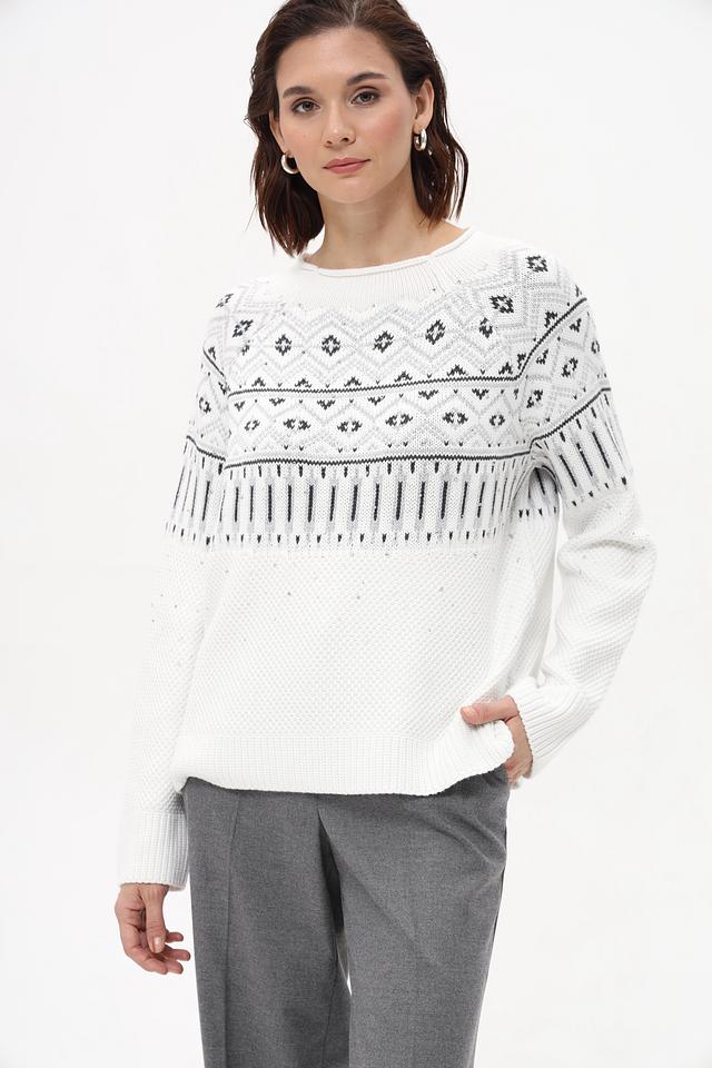 Пуловер Monari с узором