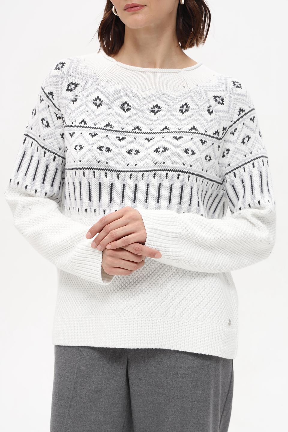 Пуловер Monari с узором