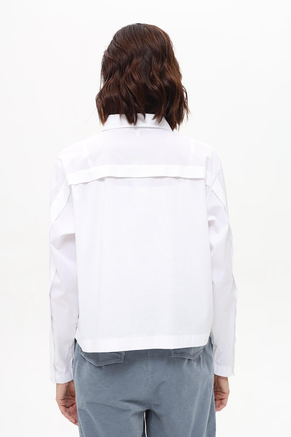 Блуза Tom Tailor denim белая