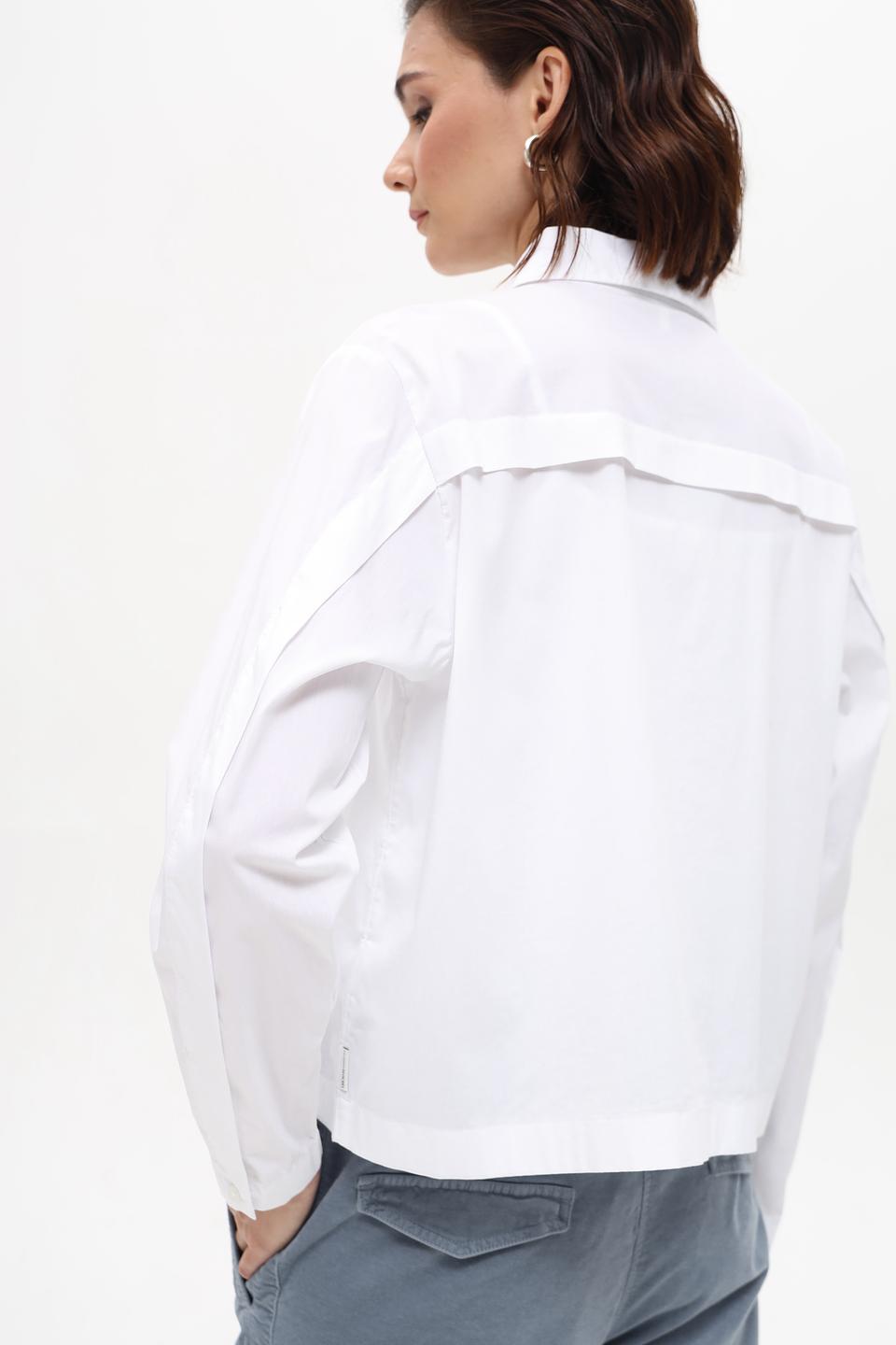 Блуза Tom Tailor denim белая