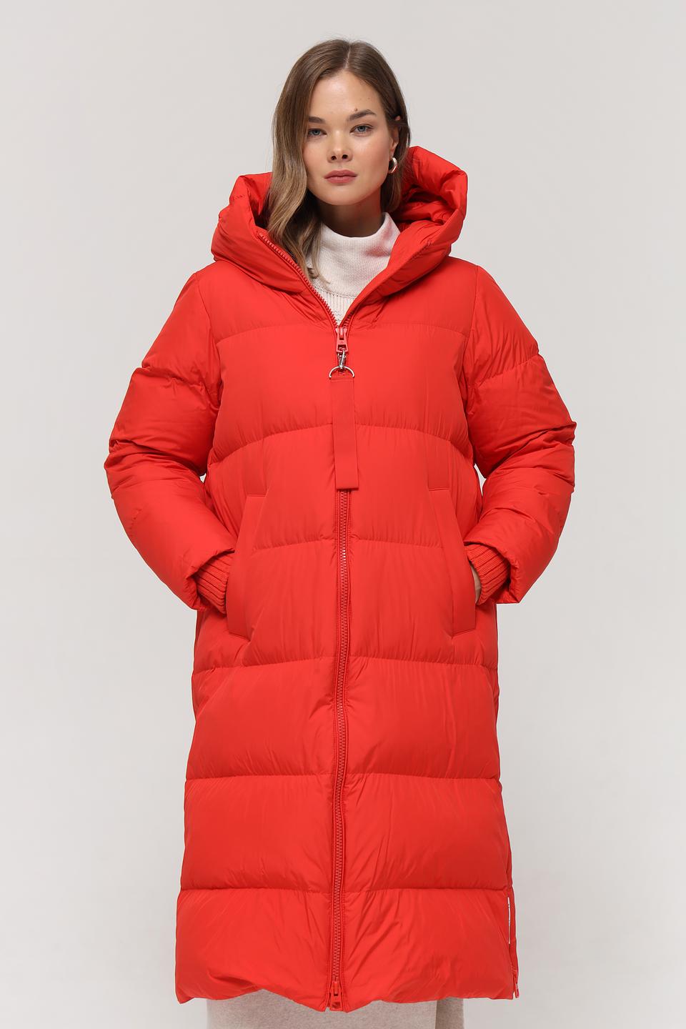 Пальто Marc O Polo красное стеганое