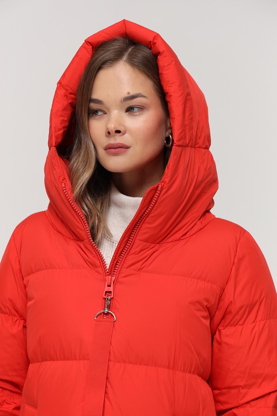 Пальто Marc O Polo красное стеганое