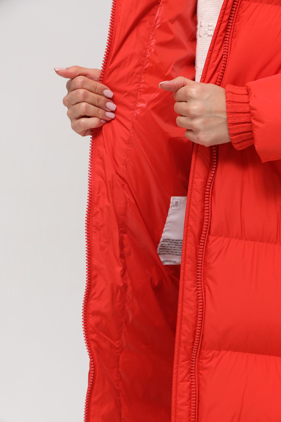 Пальто Marc O Polo красное стеганое