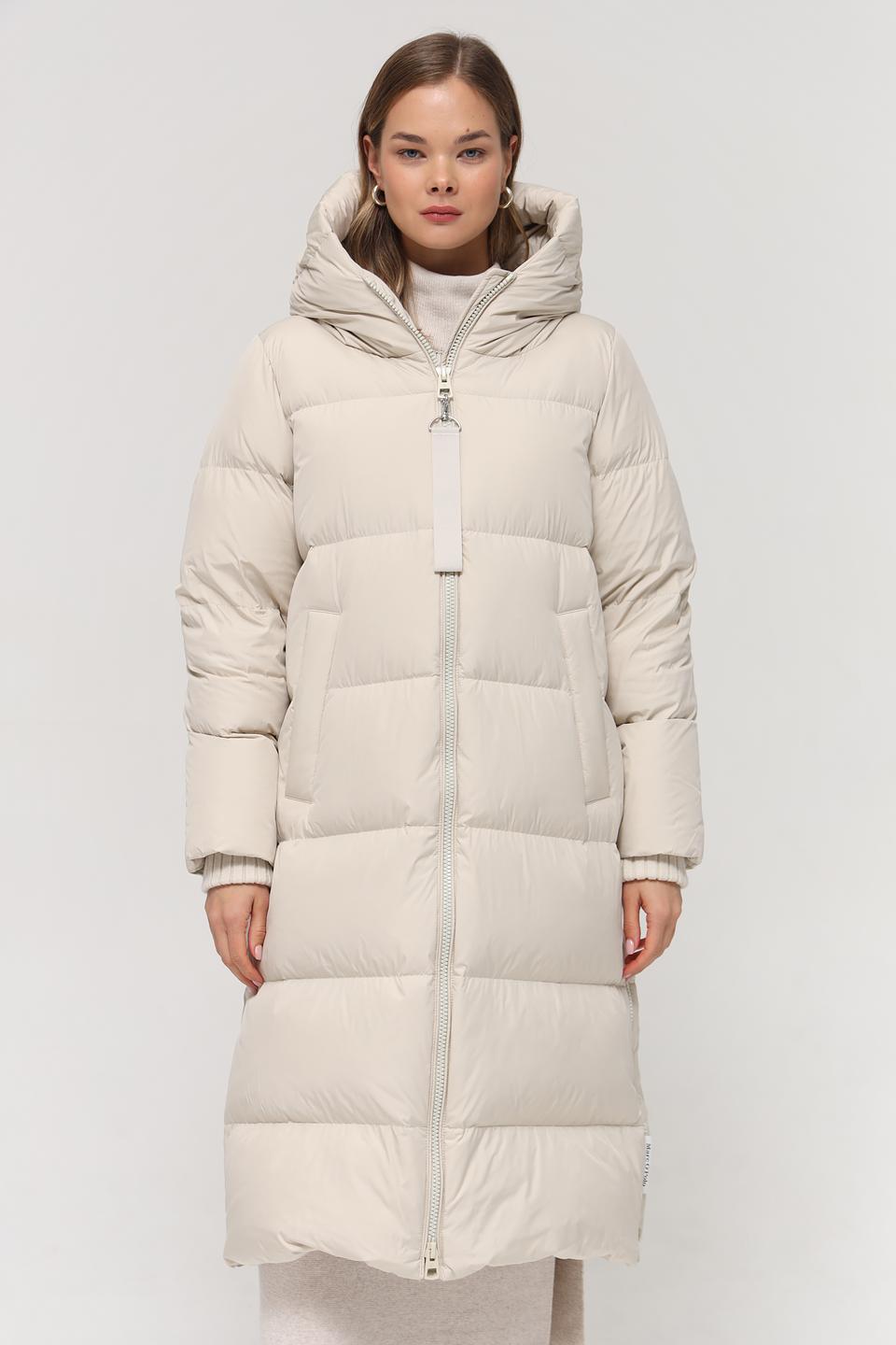 Пальто Marc O Polo стеганое бежевое