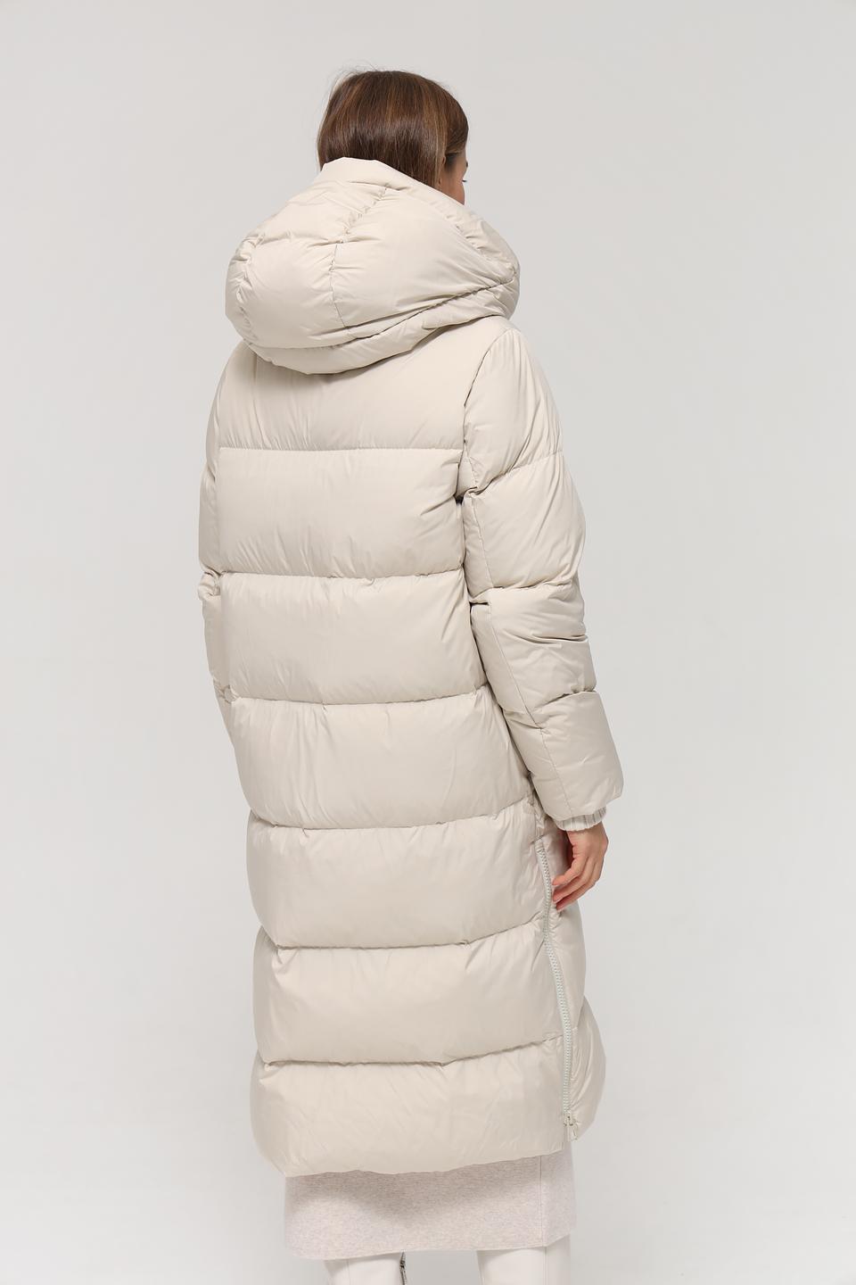 Пальто Marc O Polo стеганое бежевое