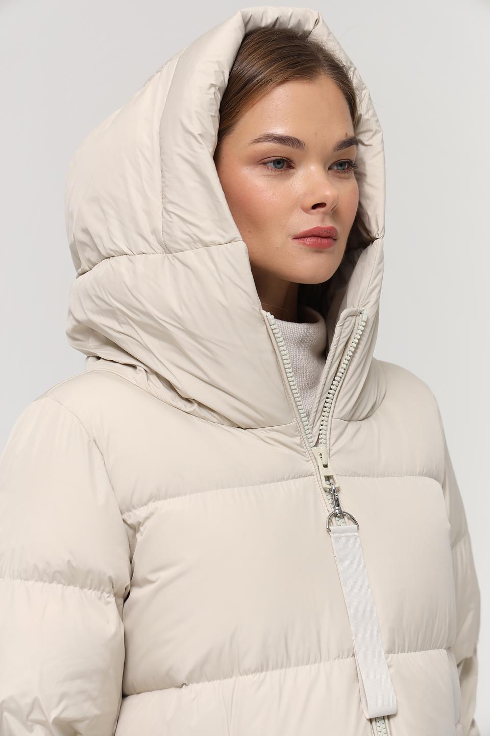 Пальто Marc O Polo стеганое бежевое