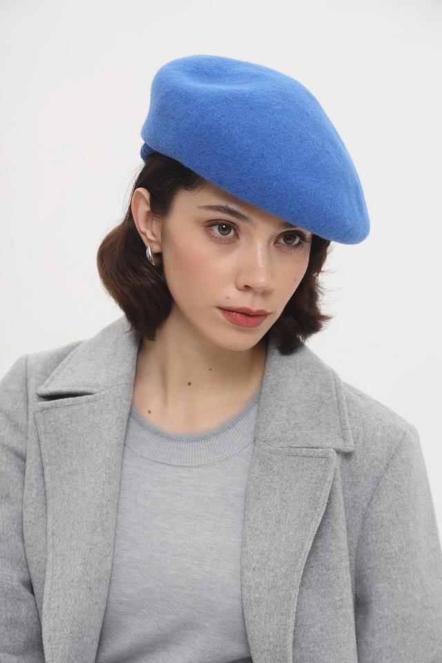 Берет Seeberger голубой