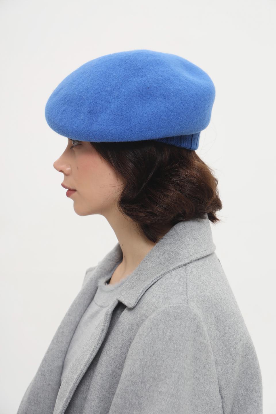 Берет Seeberger голубой